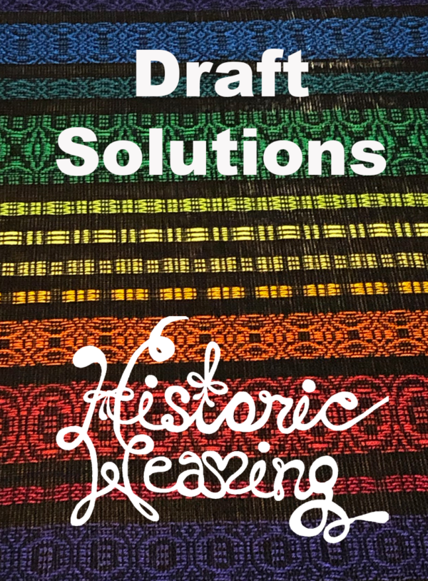 Weavers Overshot Challenge Draft Solutions Book