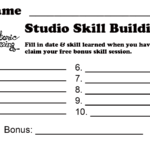 Multi Punch Cards for Skill Building